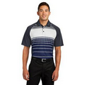 Sport-Tek  Dry Zone  Sublimated Stripe Polo Shirt